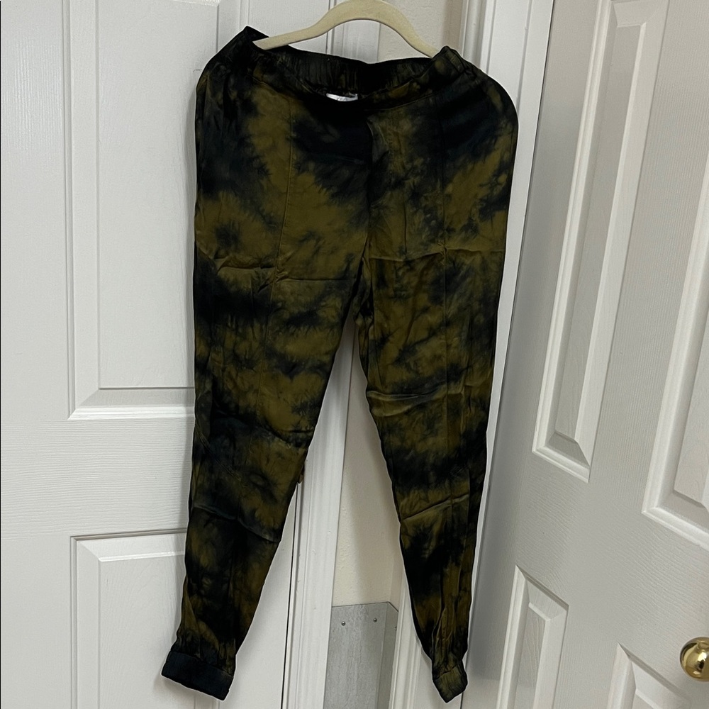 Young Fabulous & Broke Olive and Black Joggers